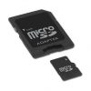 microSD-Card mit passendem Adapter