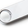 Runde Ringöse am USB-Kompakt-Standard-Stick mit Chrom-Effekt