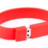 Rotes USB-Modell Armband mit sicheren Steckverschluss