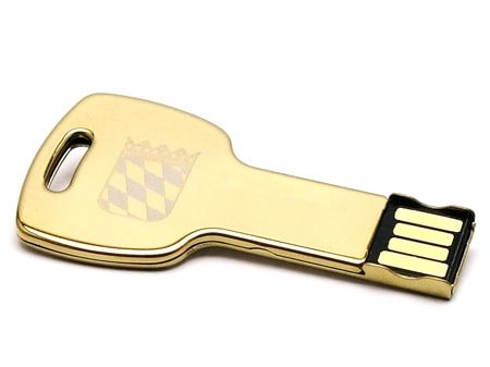 Goldener USB-Key Deluxe
