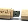 USB Stick aus Holz mit Lasergravur
