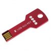Roter USB-Key aus Aluminium