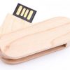 Innovativer USB-Modell Holz-Rotator aus echtem Ahornholz