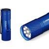Blaue Mini-LED-Taschenlampe