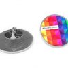 Metall-Pins mit farbigen Domingdruck