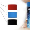Flaschenverschluss ist in 3 verschiedenen Farben erhältlich: blau, schwarz und rot