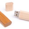 Elegante USB-Holzsticks mit passender Magnetschutzkappe