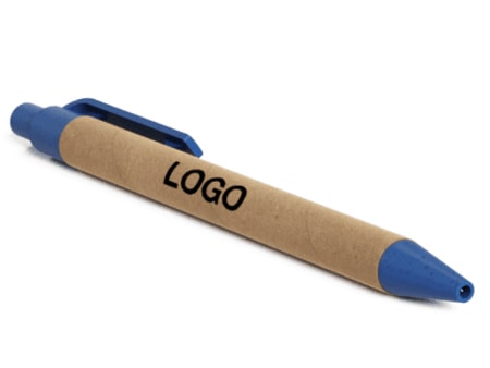 Eco Kugelschreiber mit Logodruck