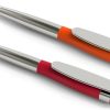oranger und roter USB-Pen Design