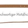 Kofferanhänger Metallschnalle