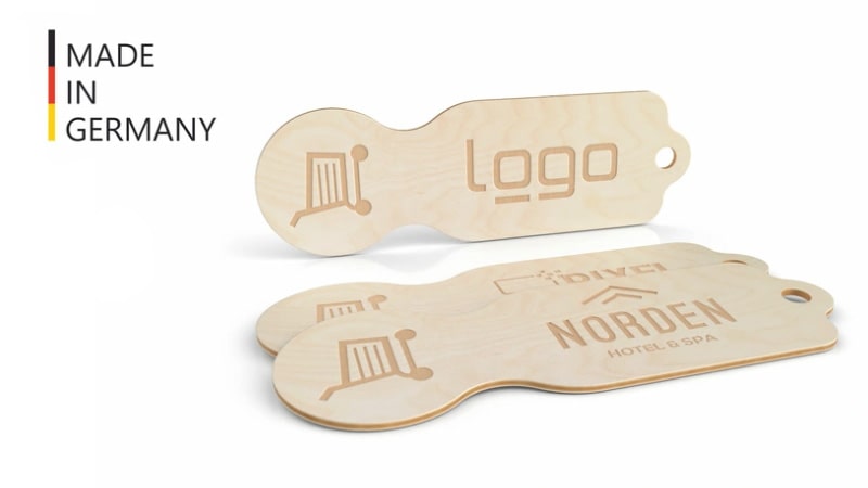 Einkaufswagenlöser Holz Made in Germany