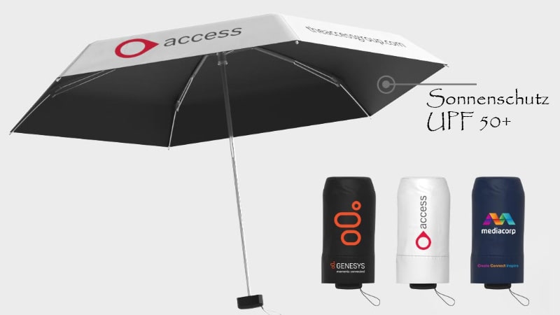 Farbauswahl Werbeschirm Easy-Protect