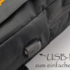 Rucksack mit USB-Ladefunktion